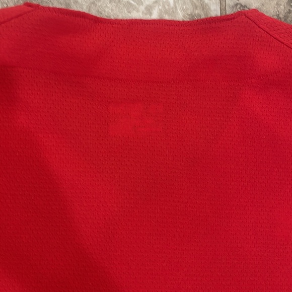 Under Armour Men’s Texas Tech Red Baseball Jersey Sz 2XL - Picture 8 of 12